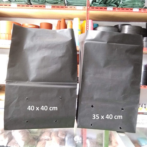 Jual Plastik Polibag Polybag Tanaman Hitam 40 x 40 cm 