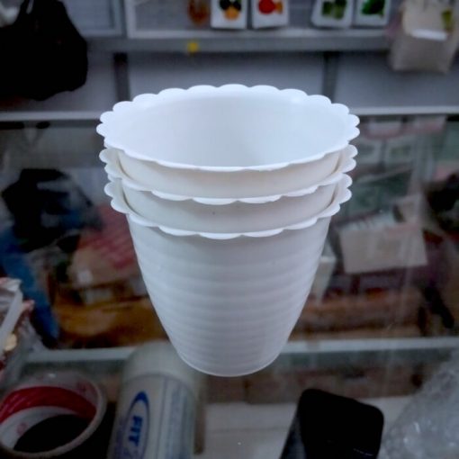  Jual  Pot  Bunga  Tanaman Plastik  Tawon Putih 7 cm Bibit Online 