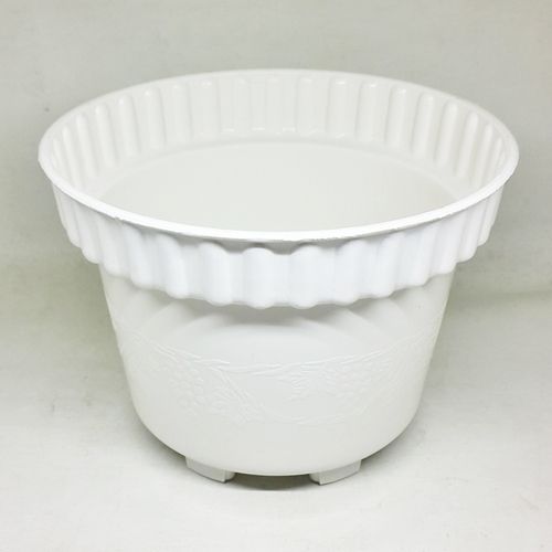  Jual  Pot  Bunga  Tanaman Plastik  Teratai CR 16 Putih 
