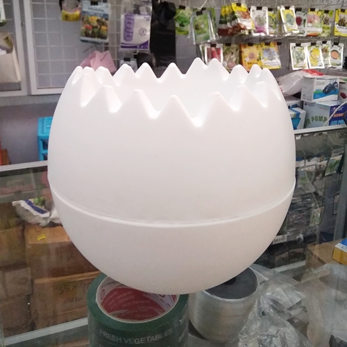 Jual Pot  Plastik  Tanaman Bunga  Model Telur NKT 2118 