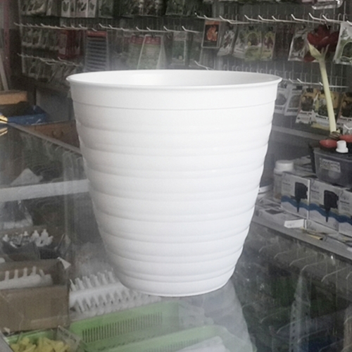 Jual Pot  Tanaman Bunga Plastik Tawon  Putih Tinggi PIRUS 